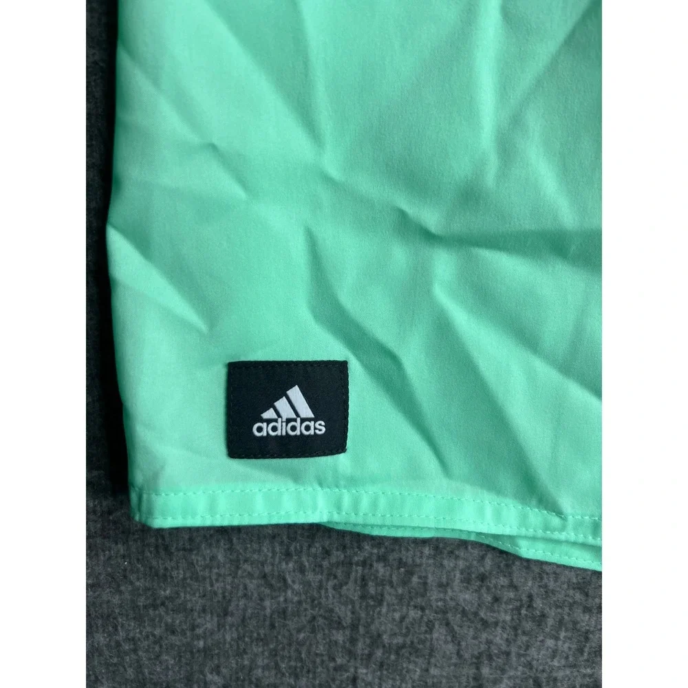 Adidas Mens Flor Log CLX CL Swim Shorts Pulse Mint Green HT2139 2XL NWT